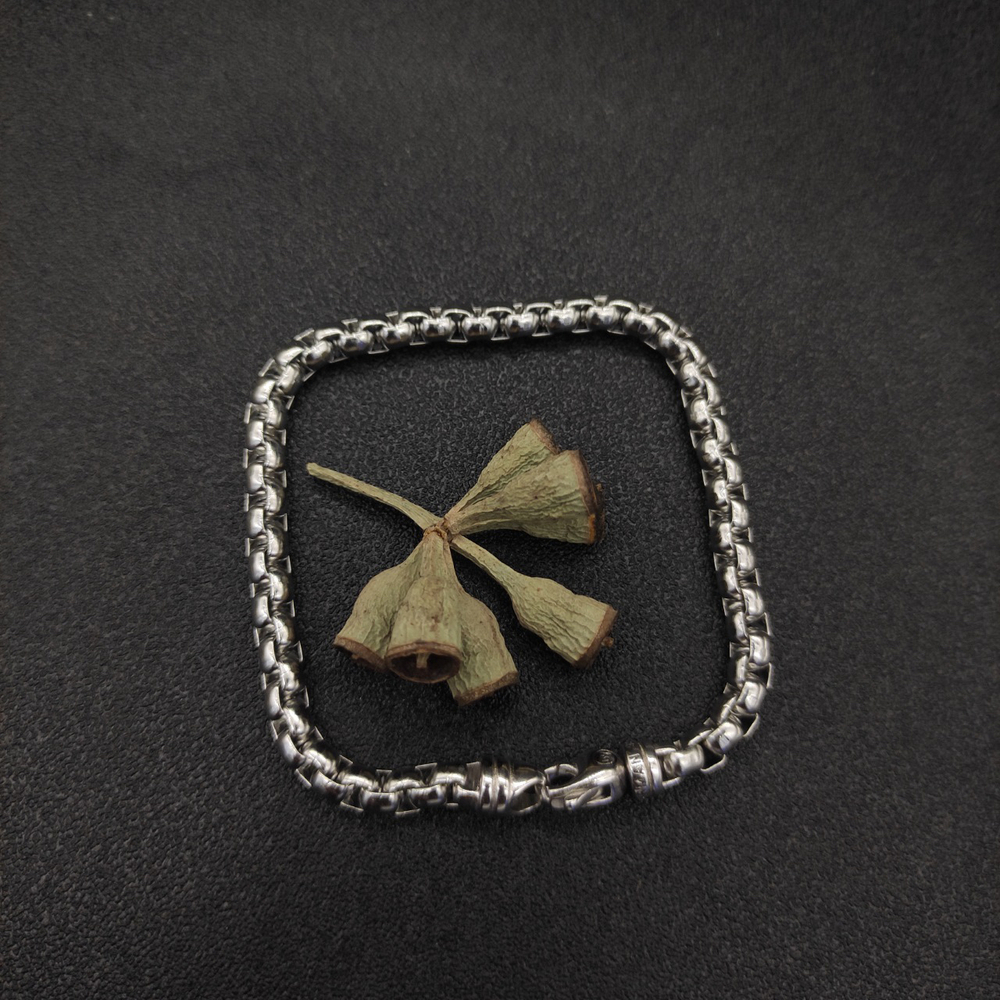 David Yurman 5mm box chain bracelet - Picture 6 of 9